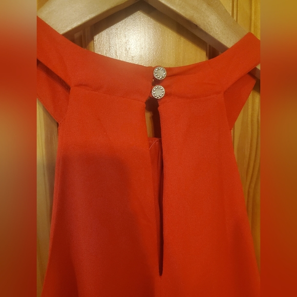 NWT One Clothing Orange Dress size Large - Picture 5 of 8